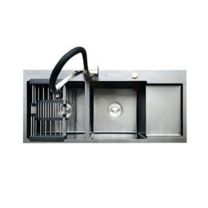 Chậu rửa bát handmade đúc phủ Nano cao cấp Kagol HND10045