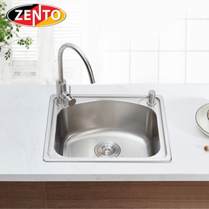 Chậu rửa bát inox 1 hố SK5040-1 (new)