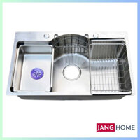 Chậu rửa bát Inox 1 ngăn lớn SD7546