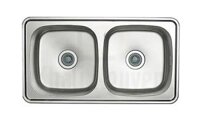 Chậu Rửa Bát Inox 2 Hố Lizens ISD-870 Nhập Khẩu Từ Hàn Quốc