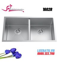 Chậu rửa bát Inox 304 2 hố cân Bancoot 1602R