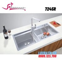 Chậu rửa bát Inox 304 2 hố cân Bancoot 7245R