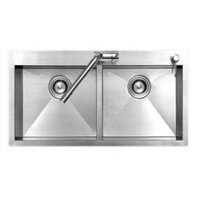 Chậu rửa bát inox 304 đúc 7843 2 hố cân