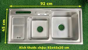 Chậu rửa bát inox AMTS 9245B (9245-B)