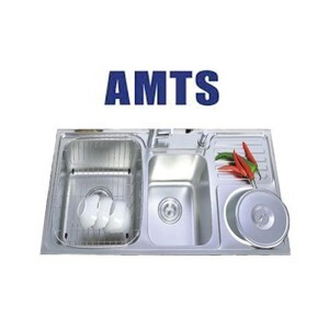 Chậu rửa bát inox AMTS 9848HR (9848-HR)