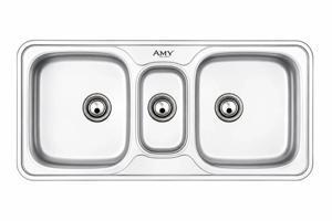 Chậu rửa bát inox AMY AM106D