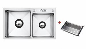 Chậu rửa bát inox AMY AM8282N