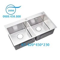 Chậu rửa bát inox, bồn rửa chén bát đúc nguyên khối