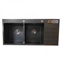 Chậu rửa bát Inox Canzy CZ 1045KNB - Hàng chính hãng