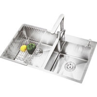 Chậu rửa bát Inox đúc Mosoo