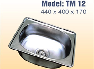 Chậu rửa bát inox Tân Mỹ TM12 (TM-12)