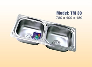 Chậu rửa bát inox Tân Mỹ TM30 (TM-30)