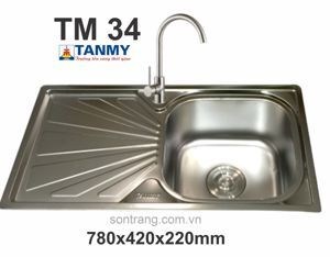 Chậu rửa bát Inox Tân Mỹ TM34 (Tm-34)