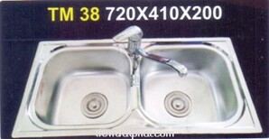Chậu rửa bát inox Tân Mỹ TM38 (TM-38)