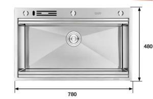 Chậu rửa bát Kaff KF-HM7848A