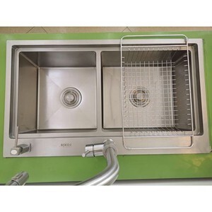 Chậu rửa bát kháng khuẩn nano Foxis FX-8147NB (81x47)