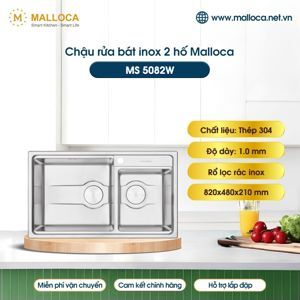 Chậu rửa bát Malloca MS 5082W