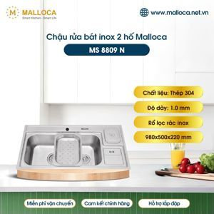 Chậu rửa bát Malloca MS-8809 N
