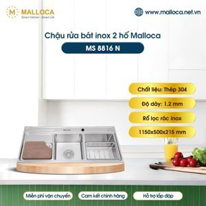 Chậu rửa bát Malloca MS 8816 N