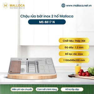 Chậu rửa bát Malloca MS 8817 N