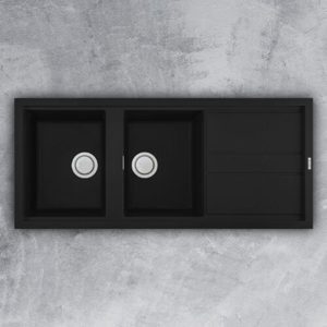 Chậu rửa bát Malloca Nero G- 50040