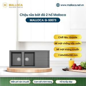 Chậu rửa bát Malloca Titanium G- 50073