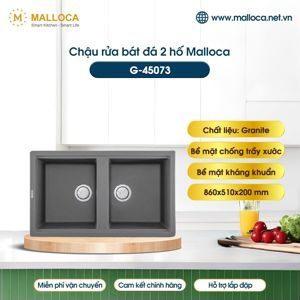 Chậu rửa bát Malloca Titanium G- 45073