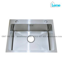 Chậu rửa bát nhỏ, chậu rửa bát inox đúc 40x45 cm dày dặn LMRB28