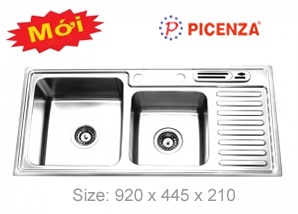 Chậu rửa bát Picenza PZ-9245B