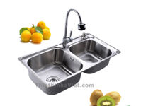 Chậu rửa bát Roslerer RL - Inox 8143 Lệch