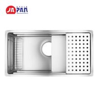 Chậu rửa bát Shigeru JSL-K 3F-FS|Chậu 1 hố