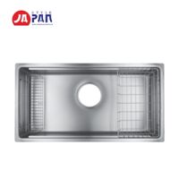 Chậu rửa bát Shigeru LE JSL-K 2F FS chậu 1 ray | Bề mặt hạt