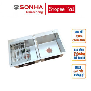 Chậu rửa bát Sơn Hà HM.X.2C.82.2.2