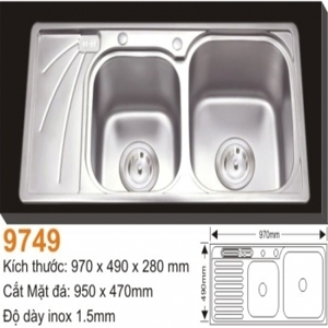 Chậu rửa bát TOPY 9749