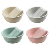 Chậu Rửa Bồn Giặt Bồn Tắm Chống Trơn Trượt Nhẹ Nhỏ Gọn Tiện Lợi Chậu Giặt Cho Áo Quần Lót Áo Sơ Mi Quần Nhà