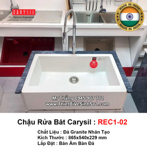 Chậu rửa Carysil REC1-02