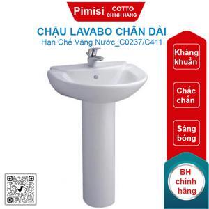 Chậu rửa chân dài Cotto C0237/C411