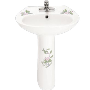 Chậu rửa chân dài treo tường Hảo Cảnh HC C01D