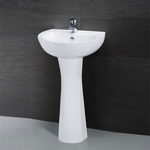 Chậu rửa chân đứng Caesar L2150+P2440