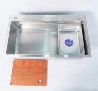 Chậu rửa chén 1 hố Inox SUS304 Fulco FC-H8046-SUS304