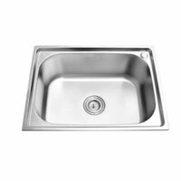 Chậu rửa chén 1 ngăn 42x37cm Inox 304