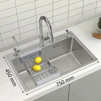 Chậu Rửa Chén 1 Ngăn Inox TTCERA CR914 – 7843/7545