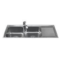 Chậu rửa chén 2 hộc 1 cánh Sơn Hà S105D.X.2.3 (Inox 304)