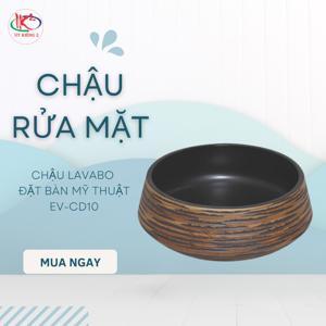 Chậu rửa chén 2 hộc bằng đá nhân tạo CD10