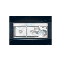 Chậu rửa chén 2 hộc đều Erowin 10646VK