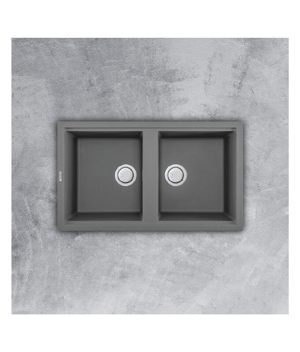 Chậu rửa chén bằng đá Malloca Titanium K-45073
