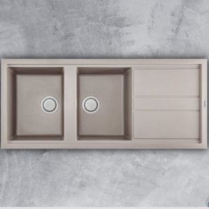 Chậu rửa chén bằng đá Malloca Tortora K-50043