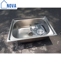 Chậu Rửa Chén Bát 1 Hộc Inox 304 , Bồn Rửa Bát 1 Ngăn inox 304 ,Chậu Rửa Bát  1 Hố Nhỏ - Nova