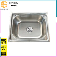 Chậu rửa chén bát 1 hộc inox 304 , Bồn rửa bát 1 ngăn, chậu rửa bát 1 hộc inox 304 giá rẻ - SUNNY STORE