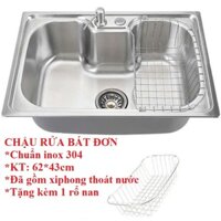 Chậu rửa chén bát 1 ngăn,Bồn rửa chén đơn, chậu bàn soạn